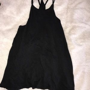 black tank top